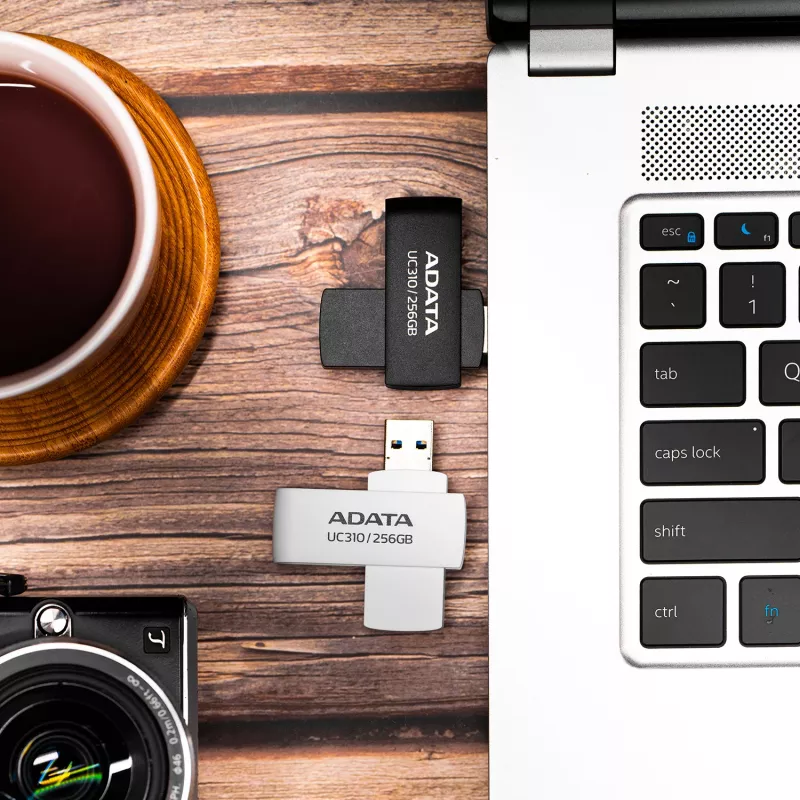 ADATA UC310 USB atmintukas 256 GB USB Type-A 3.2 Gen 1 (3.1 Gen 1) Baltas