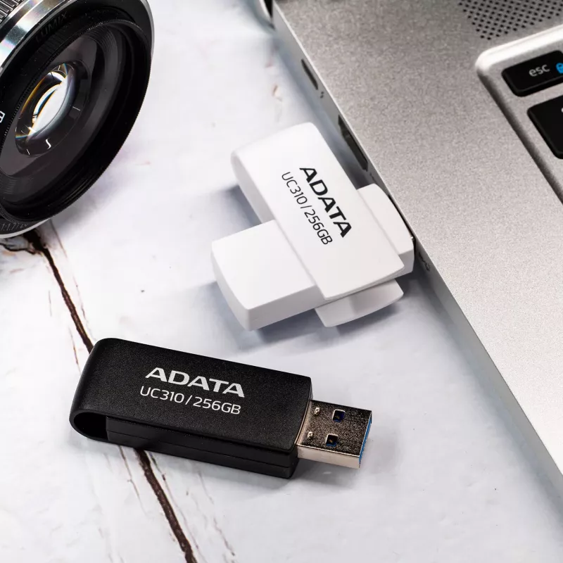 ADATA UC310 USB atmintukas 256 GB USB Type-A 3.2 Gen 1 (3.1 Gen 1) Baltas