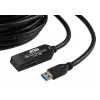 ATEN USB 3.2 Gen1 ilginimo kabelis 10 m USB A į USB C juodas
