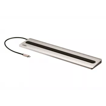 ATEN USB-C kelių prievadų dokas su energijos perdavimu UH3237-AT