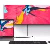 ALOGIC Ultra USB-C (vyriškas) į DisplayPort (vyrišką) kabelis 2 m, 4K 60Hz, baltas, LED