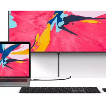 USB-C į HDMI laidas ALOGIC ULCHD01-SGR 1m 4K 60Hz