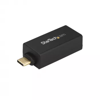 StarTech.com USB-C į Gigabit Ethernet adapteris - 1Gbps NIC USB 3.0/USB 3.1 Type C tinklo adapteris - 1GbE USB-C į RJ45/LAN prievadą, suderinamas su Thunderbolt 3, Windows, MacBook Pro, Chromebook