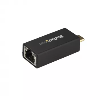 StarTech.com USB-C į Gigabit Ethernet adapteris - 1Gbps NIC USB 3.0/USB 3.1 Type C tinklo adapteris - 1GbE USB-C į RJ45/LAN prievadą, suderinamas su Thunderbolt 3, Windows, MacBook Pro, Chromebook