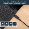 StarTech.com USB-C į Gigabit Ethernet adapteris - 1Gbps NIC USB 3.0/USB 3.1 Type C tinklo adapteris - 1GbE USB-C į RJ45/LAN prievadą, suderinamas su Thunderbolt 3, Windows, MacBook Pro, Chromebook