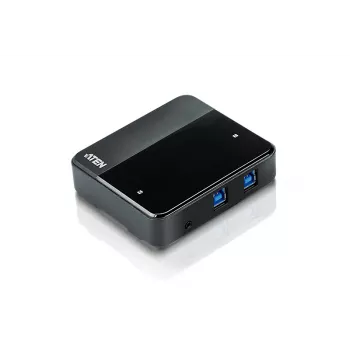 ATEN US234 2 prievadų USB 3.0 įrenginių dalijimosi įrenginys, 5 Gbit/s