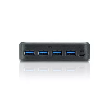 ATEN US234 2 prievadų USB 3.0 įrenginių dalijimosi įrenginys, 5 Gbit/s