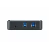 ATEN US3324 2 prievadų USB 3.2 Gen1 jungiklis, 5000 Gbit/s, juodas