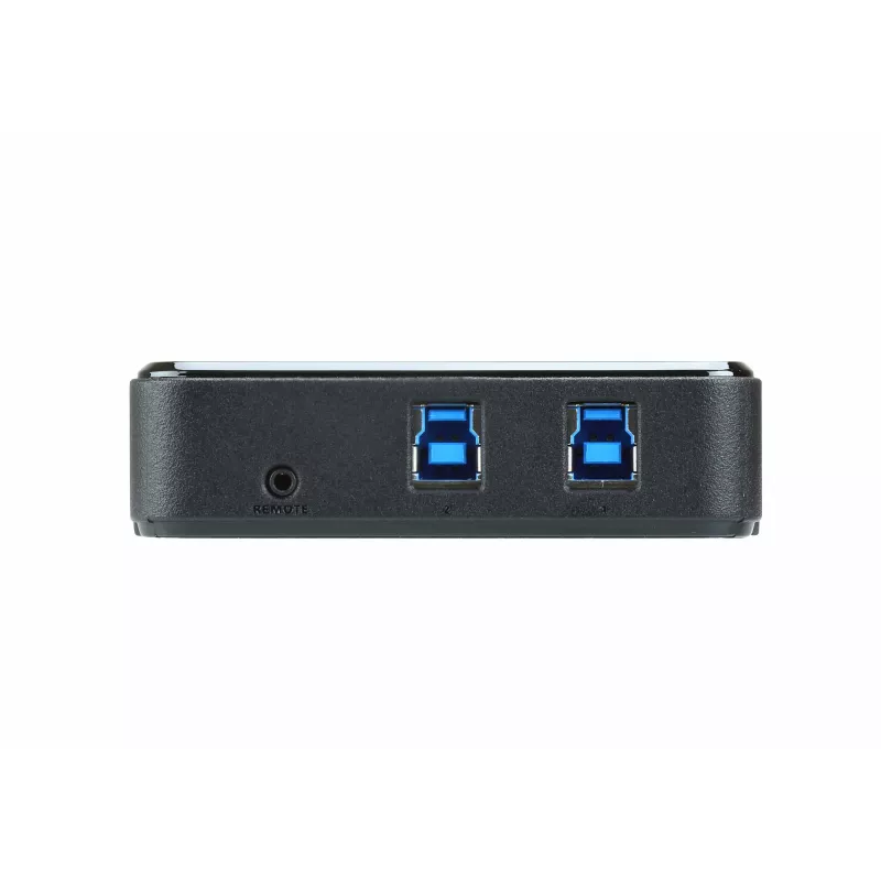 ATEN US3324 2 prievadų USB 3.2 Gen1 jungiklis, 5000 Gbit/s, juodas