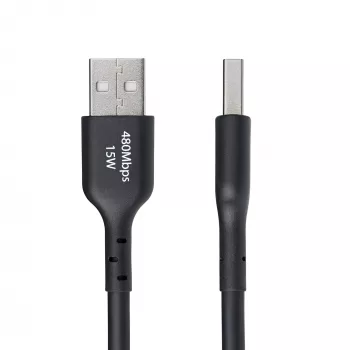 StarTech.com USB-A į USB-C įkrovimo ir sinchronizavimo laidas, 4 m, 3 A, USB 2.0, TPE apvalkalas, juodas