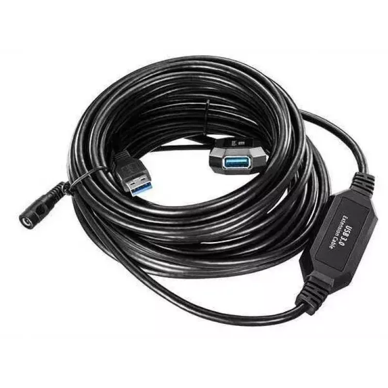 MicroConnect USB3.0AAF10A USB laidas USB 3.2 Gen 1 (3.1 Gen 1) 10 m USB A juodas
