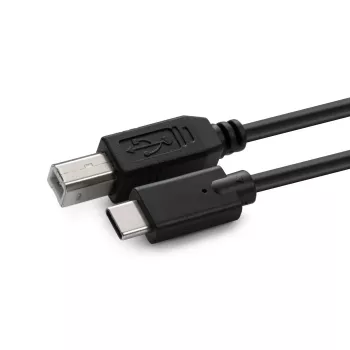 Microconnect USB3.1C2B1 USB kabelis USB 2.0 1 m USB C USB B juodas