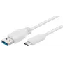 Microconnect USB3.1CA05W USB laidas USB 3.2 Gen 1 (3.1 Gen 1) 0,5 m USB C USB A Baltas