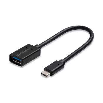 Microconnect USB3.1CAF02BH USB laidas USB 3.2 Gen 1 (3.1 Gen 1) 0,2 m USB C USB A juodas