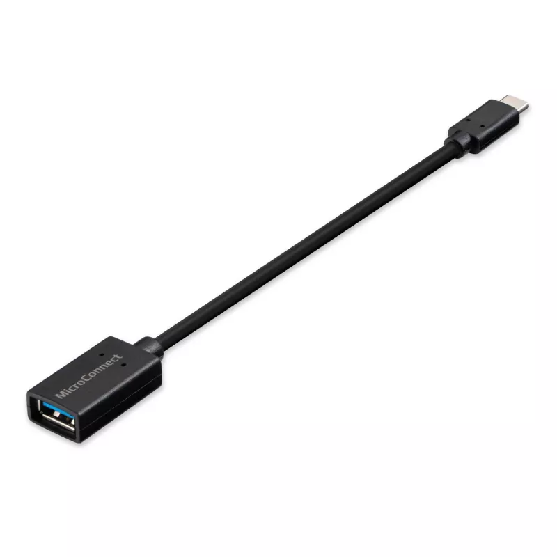 Microconnect USB3.1CAF02BH USB laidas USB 3.2 Gen 1 (3.1 Gen 1) 0,2 m USB C USB A juodas