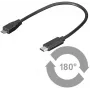 MicroConnect USB3.1CAMB02 USB laidas USB 2.0 0,2 m Micro-USB B USB C juodas