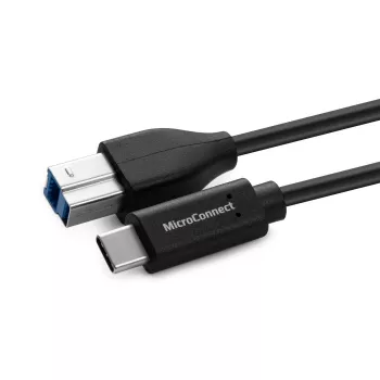 MicroConnect USB3.1CB5 USB laidas USB 3.2 Gen 1 (3.1 Gen 1) 5 m USB C USB B juodas