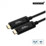 MicroConnect USB3.1CC10OP USB-C laidas 10 m, USB 3.2 Gen 1, juodas