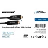 MicroConnect USB3.1CC10OP USB-C laidas 10 m, USB 3.2 Gen 1, juodas