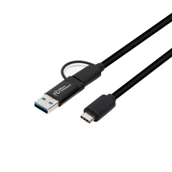 Microconnect USB3.1CCA1 USB-C laidas USB 3.2 Gen 1 (3.1 Gen 1) 1 m juodas