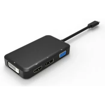 Microconnect USB3.1CCOM10 USB grafikos adapteris 3840 x 2160 pikselių Juodas