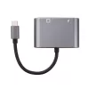 Microconnect USB3.1CETHPDBA adapteris USB-C į RJ-45 juodas