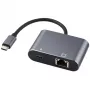 Microconnect USB3.1CETHPDBA adapteris USB-C į RJ-45 juodas