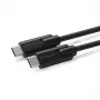 MicroConnect USB3.2CC1.5 USB-C laidas 1,5 m juodas USB 3.2 Gen 2