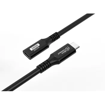 MicroConnect USB3.2CC1.5EX USB-C laidas USB4 Gen 2x2 1,5 m juodas