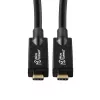 USB C laidas MicroConnect USB3.2CC15OP 15 m juodas 10 Gbit/s