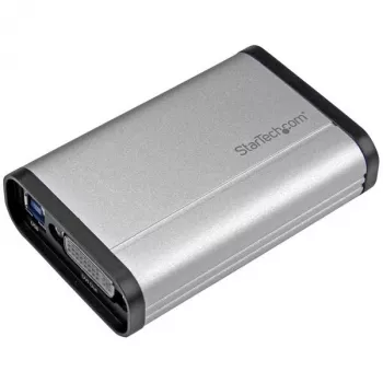 „StarTech.com“ USB 3.0 vaizdo fiksavimo įrenginys DVI vaizdui – 1080p 60 kadrų/s – aliuminis – TAA