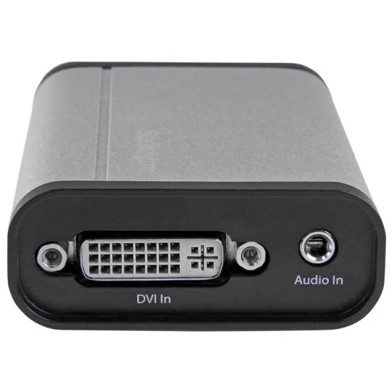 „StarTech.com“ USB 3.0 vaizdo fiksavimo įrenginys DVI vaizdui – 1080p 60 kadrų/s – aliuminis – TAA