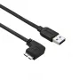 StarTech.com plonas USB 3.0 kabelis su kairiuoju Micro-USB kampu – 1 m