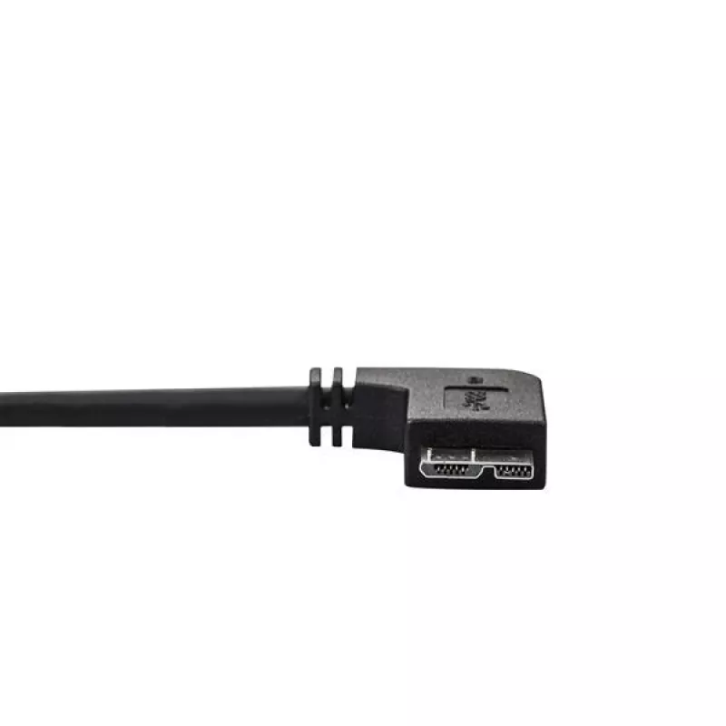 StarTech.com plonas USB 3.0 kabelis su kairiuoju Micro-USB kampu – 1 m