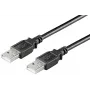 Microconnect USBAA1B USB 2.0 laidas 1 m USB A – juodas