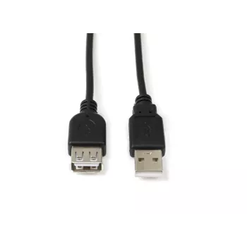 MicroConnect USBAAF03B USB 2.0 ilginimo kabelis 0,3 m USB A juodas