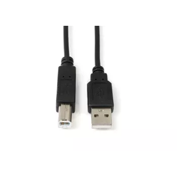 MicroConnect USBAB01B USB kabelis USB 2.0 0,1 m USB A USB B juodas