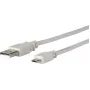 Microconnect USBABMICRO3G USB laidas USB 2.0 3 m USB A Micro-USB B pilkas