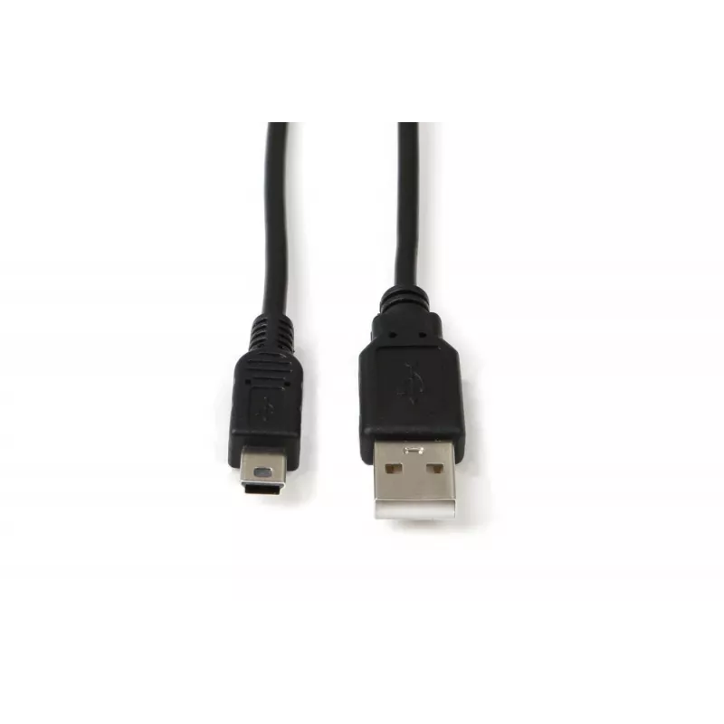 Microconnect USBAMB510 USB kabelis USB 2.0 10 m USB A Mini-USB B juodas