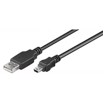 Microconnect USBAMB52 USB kabelis USB 2.0 1,8 m USB A Mini-USB B juodas