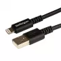 StarTech.com 3 m USB – Lightning laidas – ilgas iPhone / iPad / iPod įkrovimo laidas – Lightning į USB – Apple MFi sertifikuotas – juodas