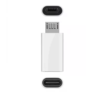 Microconnect USBMICROUSBC adapteris Micro-USB B į USB-C, baltas