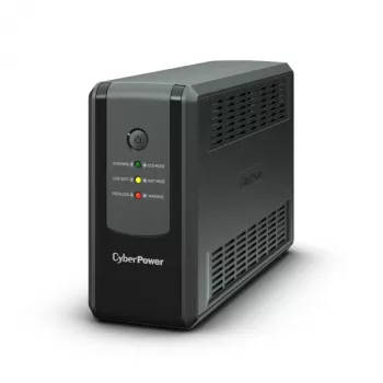 Nepertraukiamo maitinimo šaltinis CyberPower UT650EG-FR, linijinis-interaktyvus, 0,65 kVA, 360 W, 3 kištukiniai lizdai