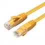 Microconnect UTP6005Y tinklo kabelis geltonas 0,5 m Cat6 U/UTP
