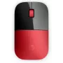 HP Z3700 belaidė pelė raudona, ambidekstrinė, optinė, RF belaidė, 1200 DPI, raudona