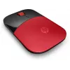 HP Z3700 belaidė pelė raudona, ambidekstrinė, optinė, RF belaidė, 1200 DPI, raudona