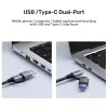 Vaizdo kabelio adapteris UNITEK V1167A USB-A / USB-C HDMI juodas