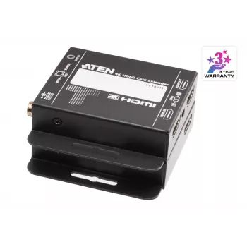 ATEN VE1821-AT-G AV siųstuvas ir imtuvas HDMI plėtinykliui, juodos spalvos