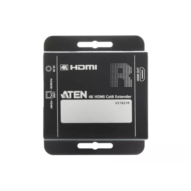 ATEN VE1821-AT-G AV siųstuvas ir imtuvas HDMI plėtinykliui, juodos spalvos