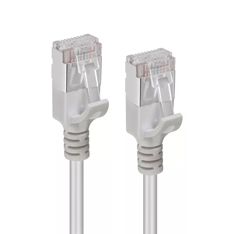 Microconnect V-FTP6A03-SLIM tinklo kabelis pilkas 3 m Cat6a U/FTP (STP)